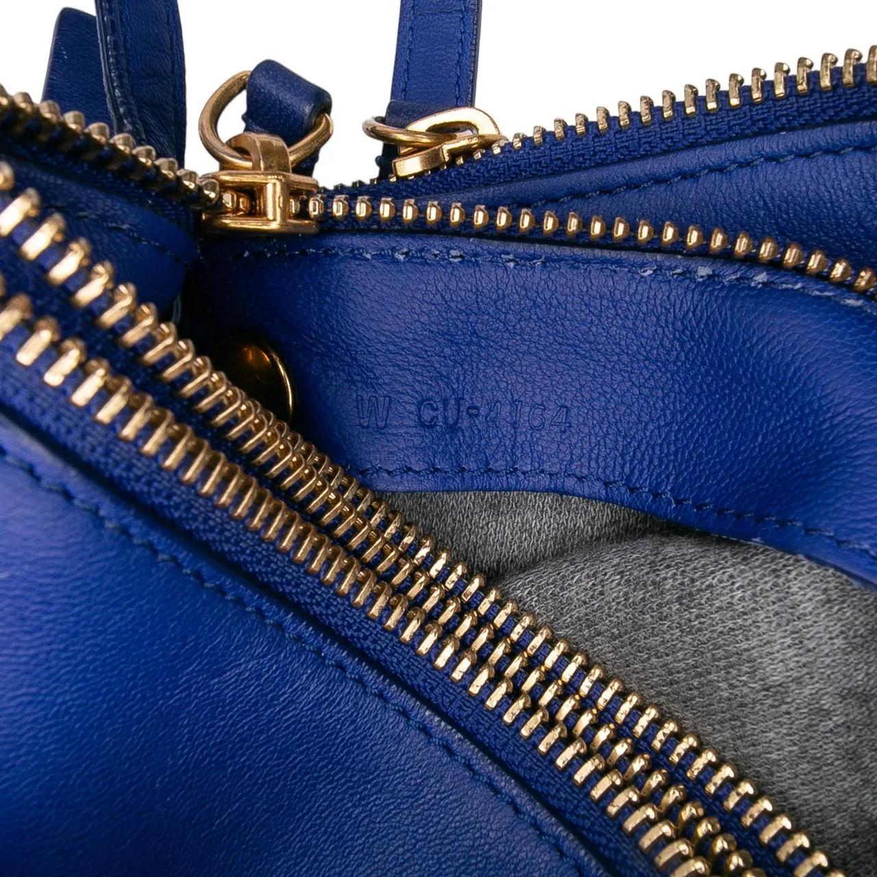 Thumbnail - Celine Hobo Bags - Small Lambskin Trio Crossbody - Gr. unisize - in Blau - für Damen