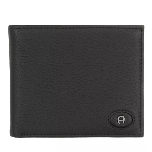 AIGNER Northern Lights Combi Wallet Black Tri-Fold Portemonnaie