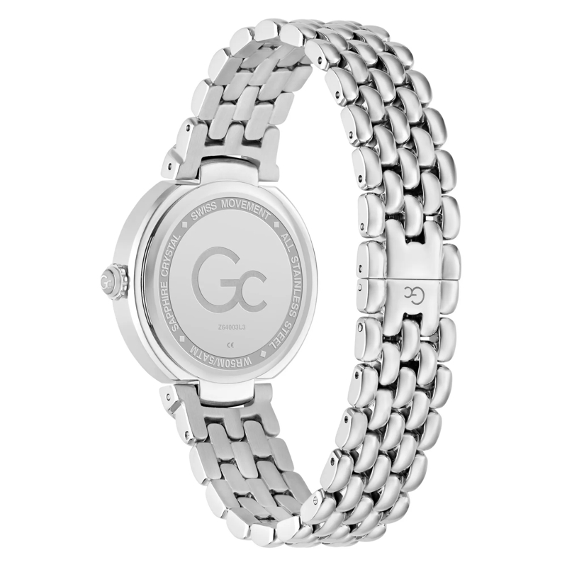 GC Quarzuhr Quarz-Analoguhr Gc Allure silber(Image 4)