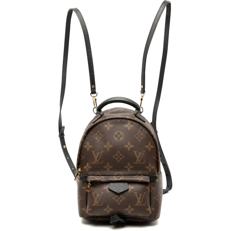 Louis Vuitton Rucksack Monogram Mini Palm Springs braun