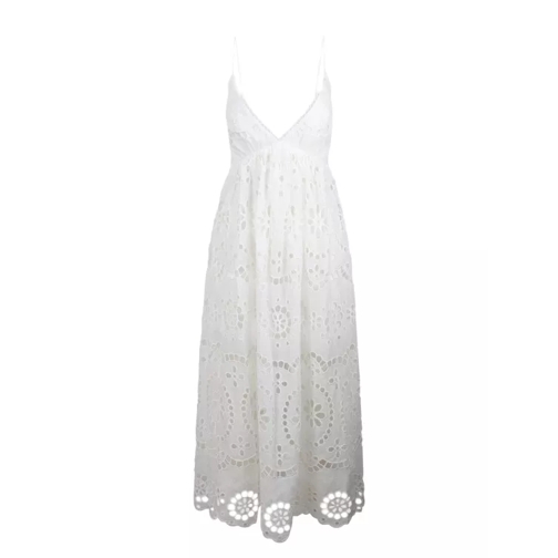 Zimmermann Lexi Embroidered Slip Dress White 