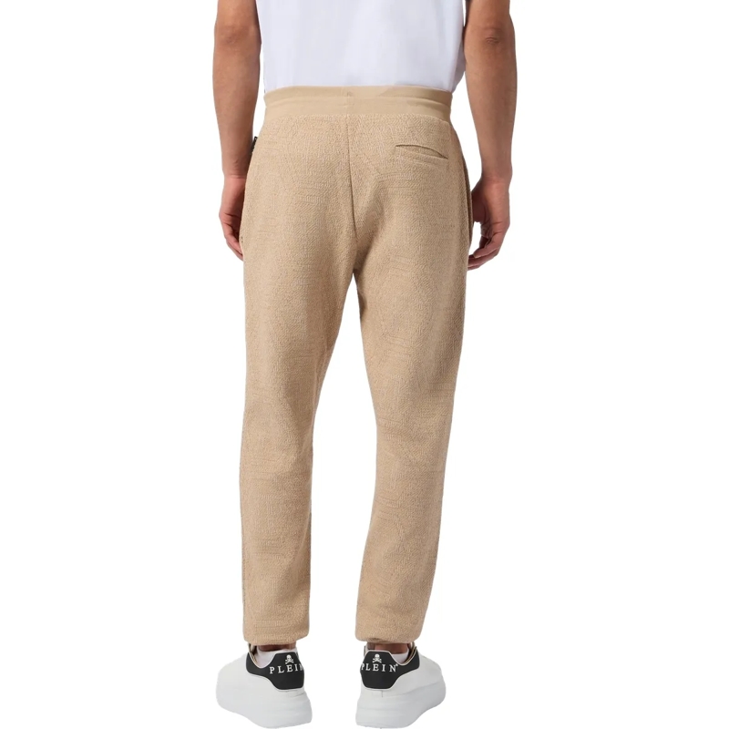 Philipp Plein Jogginghose Jacquard Joggers Monogram beige(Image 2)