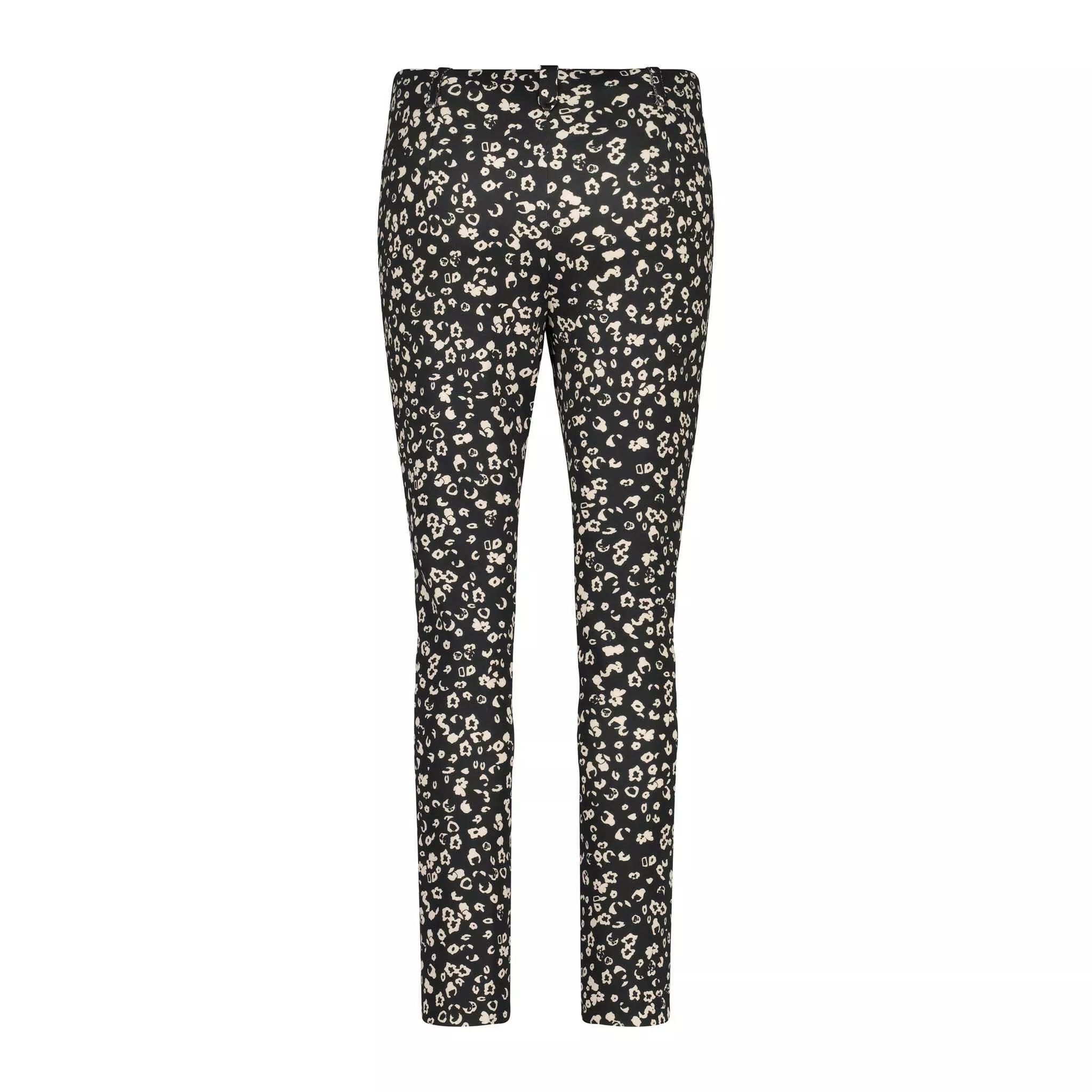 Marc Cain Hose Sydney mit Print 47701913469274 Schwarz 