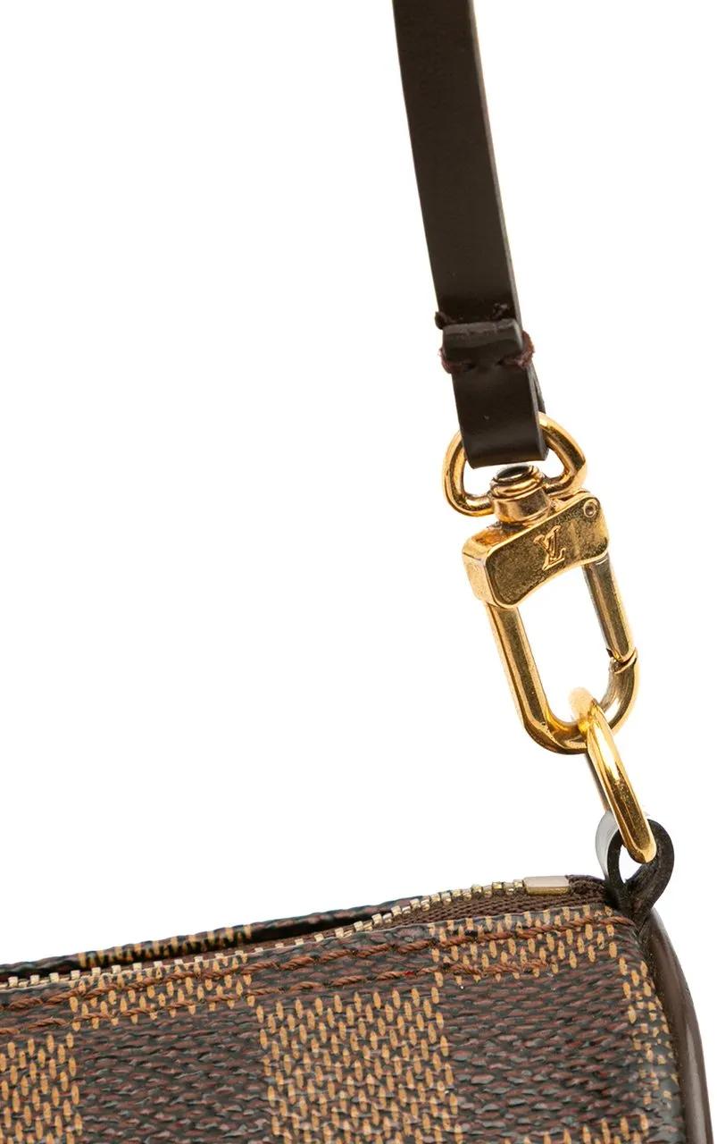 Thumbnail - Louis Vuitton Crossbody Bags - Damier Ebene Papillon Pochette - Gr. unisize - in Braun - für Damen