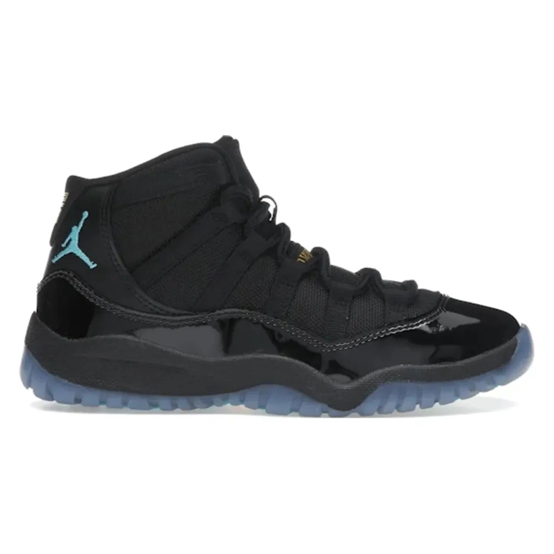 Nike Low-Top-Sneaker Jordan 11 Retro Gamma Blue (2025) (PS) schwarz