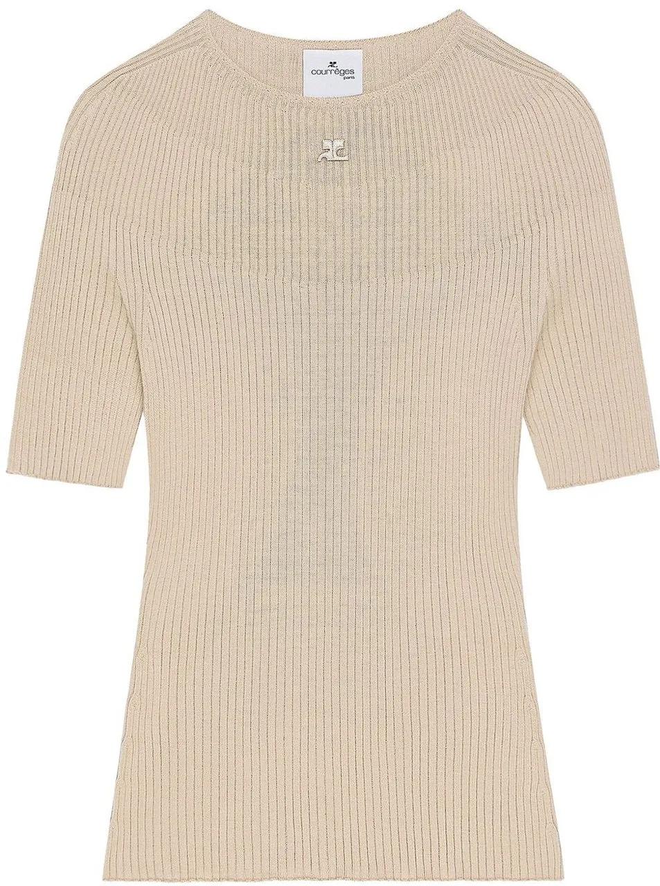 Thumbnail - Courrèges - Sweaters Cappuccino - Größe S - braun