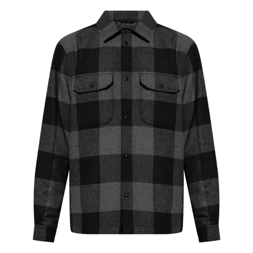 Woolrich Shirts Shirt With Logo Grey