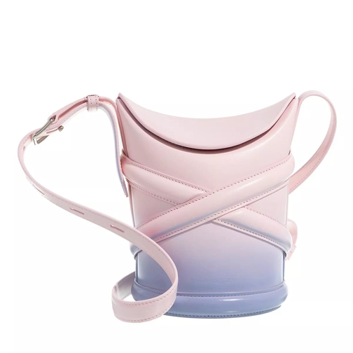 Alexander McQueen The Small Curve Bucket Bag Lilac Bucket Bag