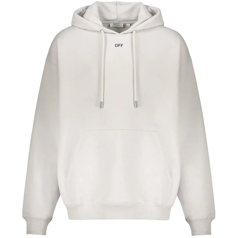 Off-White Legeres Oberteil OFF-WHITE Logo Sweatshirt weiß