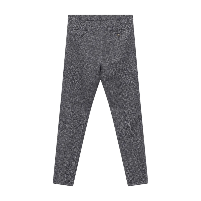 Fabiana Filippi Freizeithose Stoffhose Montefalco aus Merinowolle dunkelblau(Image 3)