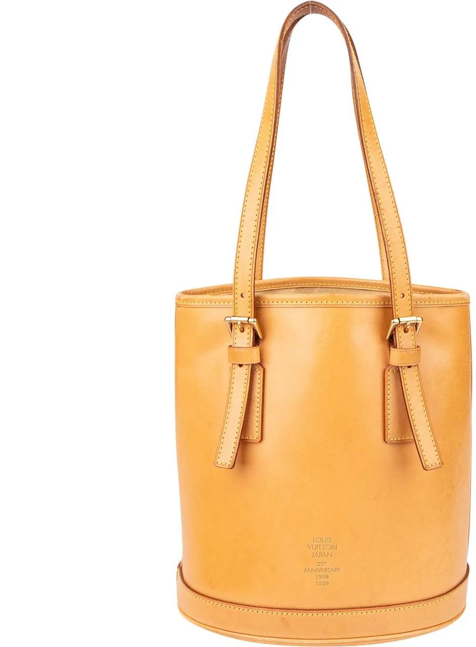 Thumbnail - Louis Vuitton Crossbody Bags - Louis Vuitton Nomade Leather Mare Bucket PM Handba - Gr. unisize - in Braun - für Damen