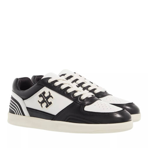 Tory Burch Clover Court Purity Perfect Black Low-Top Sneaker