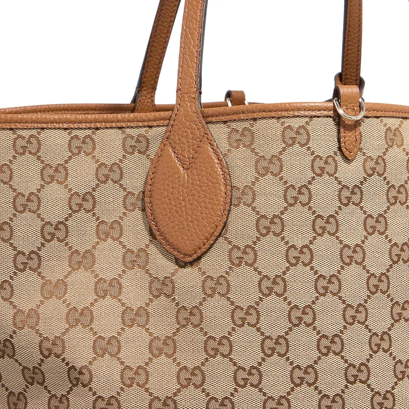 Gucci Shopper HANDBAG TOTISSIMA VICTORY CALF brown(Image 5)