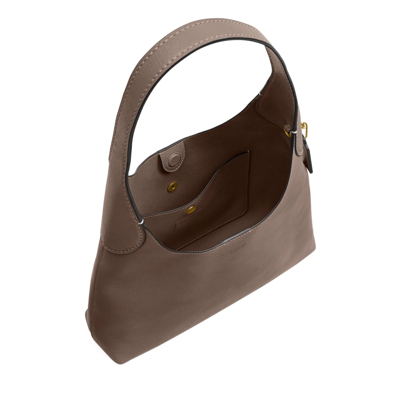 Coach Hobo Bag Brooklyn Shoulder Bag 28 Dark Stone(Image 10)