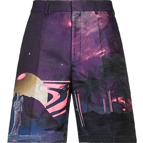 Valentino Kurze Hosen Valentino Garavani Water Nights Shorts lila