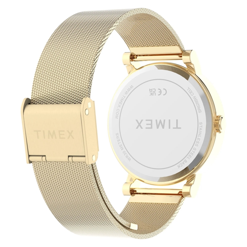 Timex Quarzuhr Quarz-Analoguhr Timex Originals gold(Image 5)