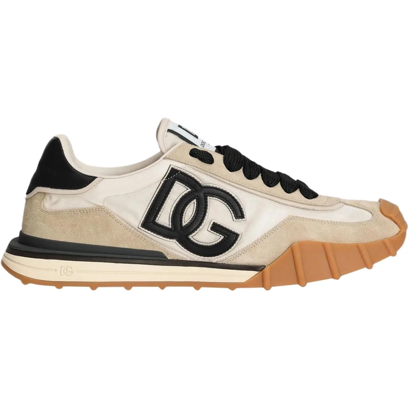 Dolce&Gabbana Low-Top-Sneaker Heren Athletic Sneaker Beige beige