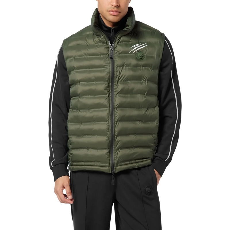 Plein Sport Weste Kurze Weste grün(Image 3)