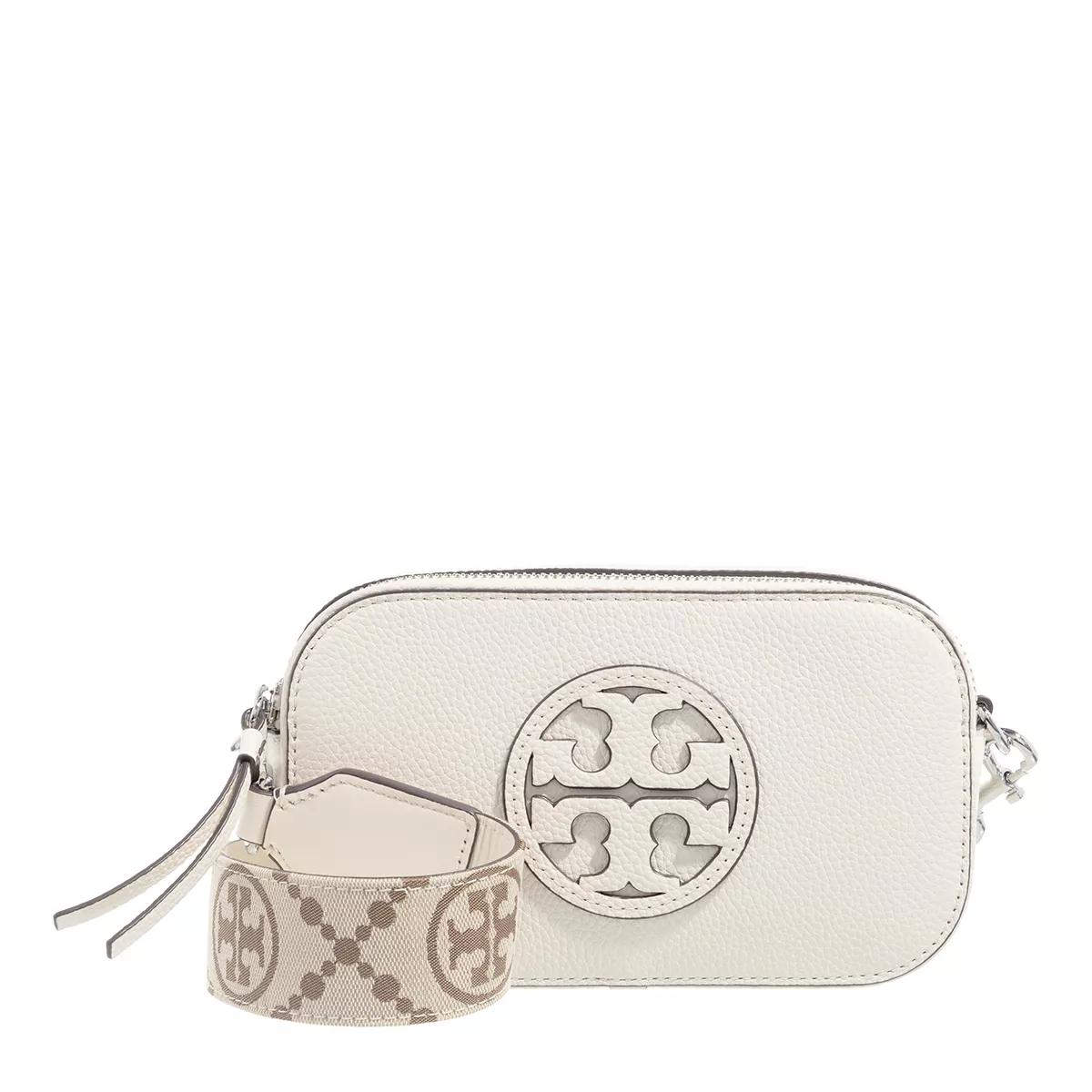 Tory Burch Crossbody Bags - Miller Mini Crossbody Bag - Gr. unisize - in Creme - für Damen