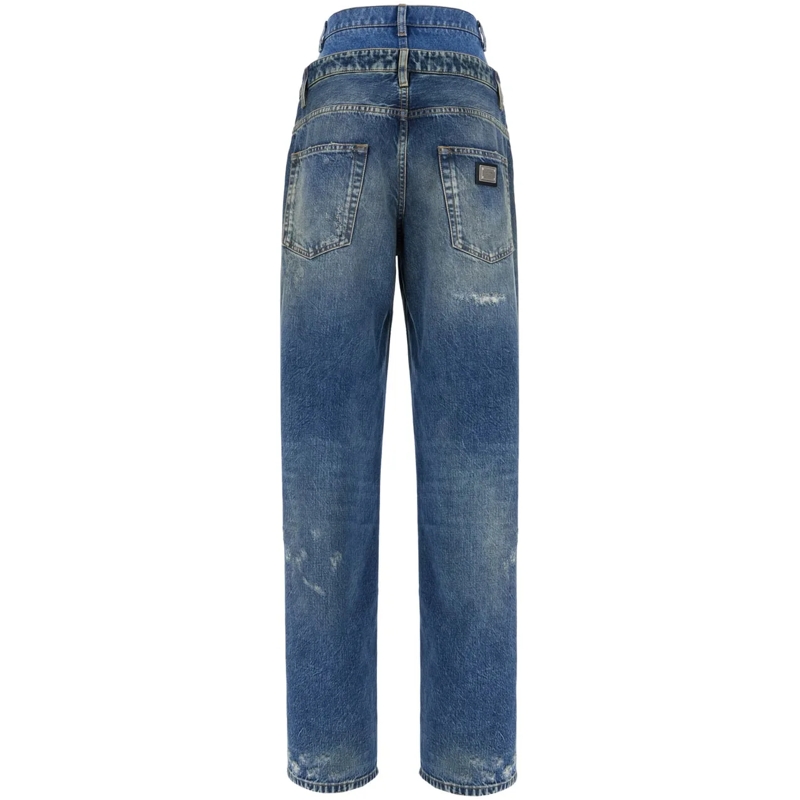 Dolce&Gabbana Jeans mit geradem Bein Dolce&gabbana Denim jeans blau(Image 2)