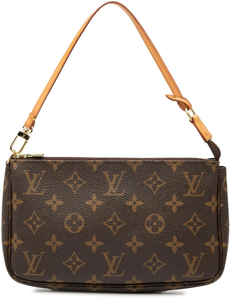 Louis Vuitton Hobo Bags - Monogram Pochette Accessoires - Gr. unisize - in Braun - für Damen