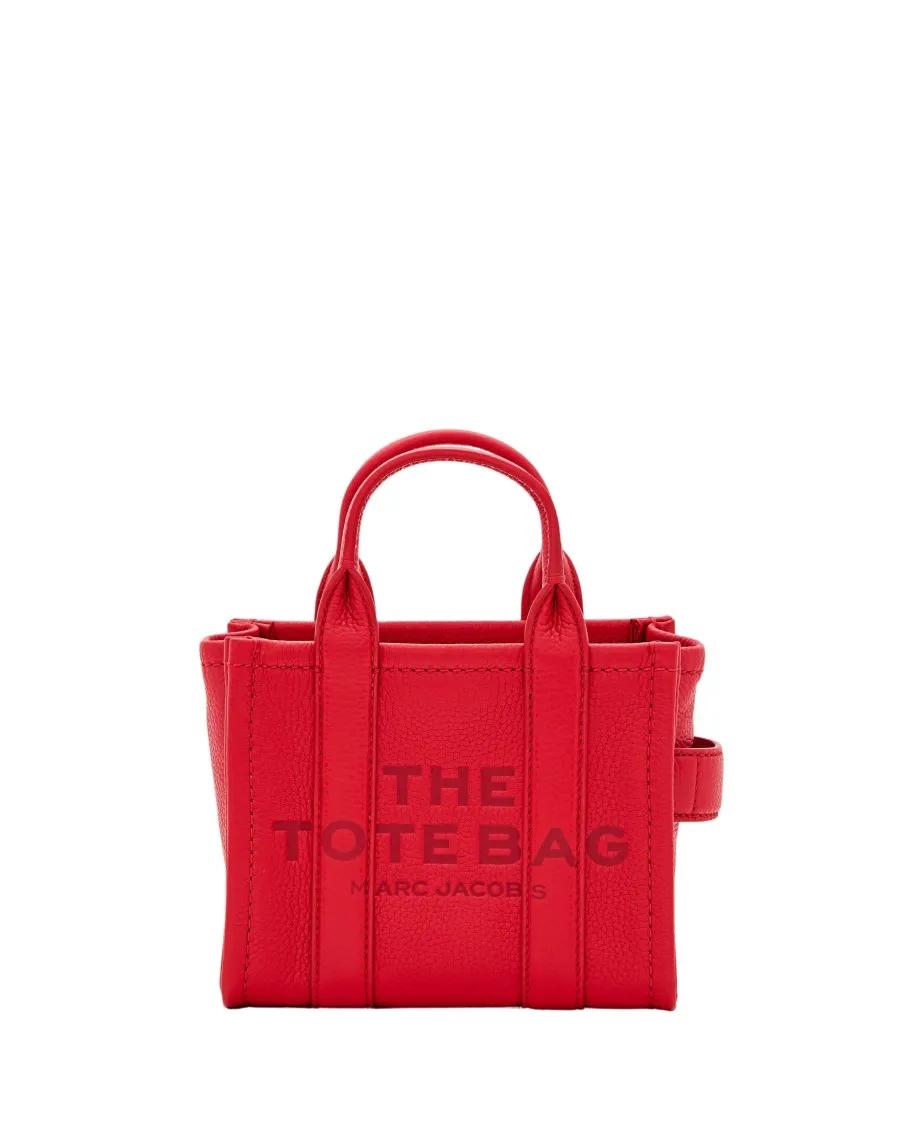 Marc Jacobs Totes - The Mini Leather Tote Bag - Gr. unisize - in Rot - für Damen