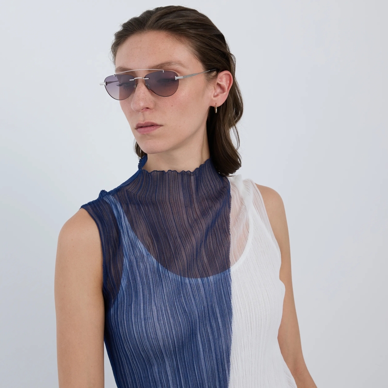 Tom Ford Sonnenbrille ASTOR-02 Shiny Palladium(Image 2)