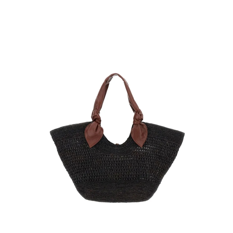 Hereu Tote Fonol Bicolor Shoulderbag Black
