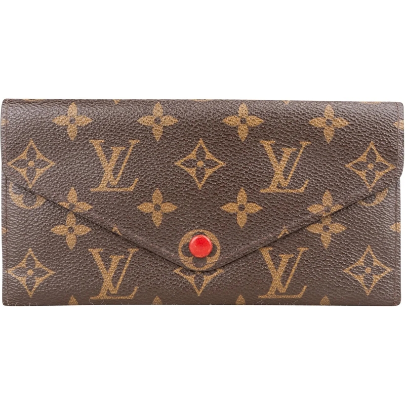 Louis Vuitton Geldbörse Louis Vuitton Canvas Monogram Josephine Wallet braun