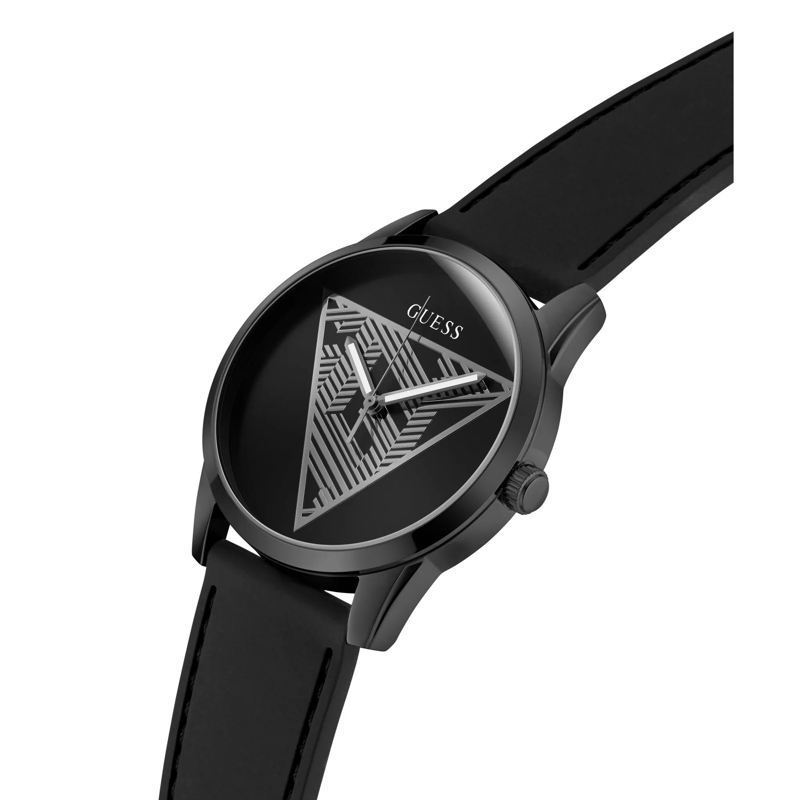Guess Quarzuhr Quarz-Analoguhr Clark schwarz(Image 4)