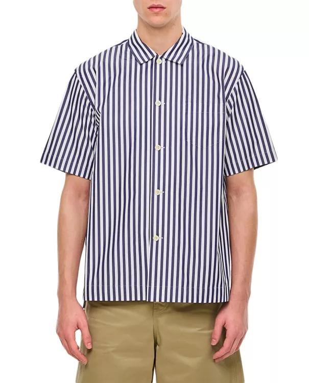 Sacai - Cotton Poplin Shirt - Größe 2 - blue