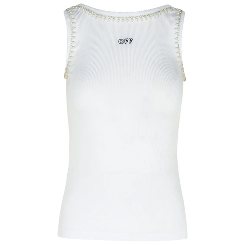 Off-White Chemisiers White Viscose Tank Top White