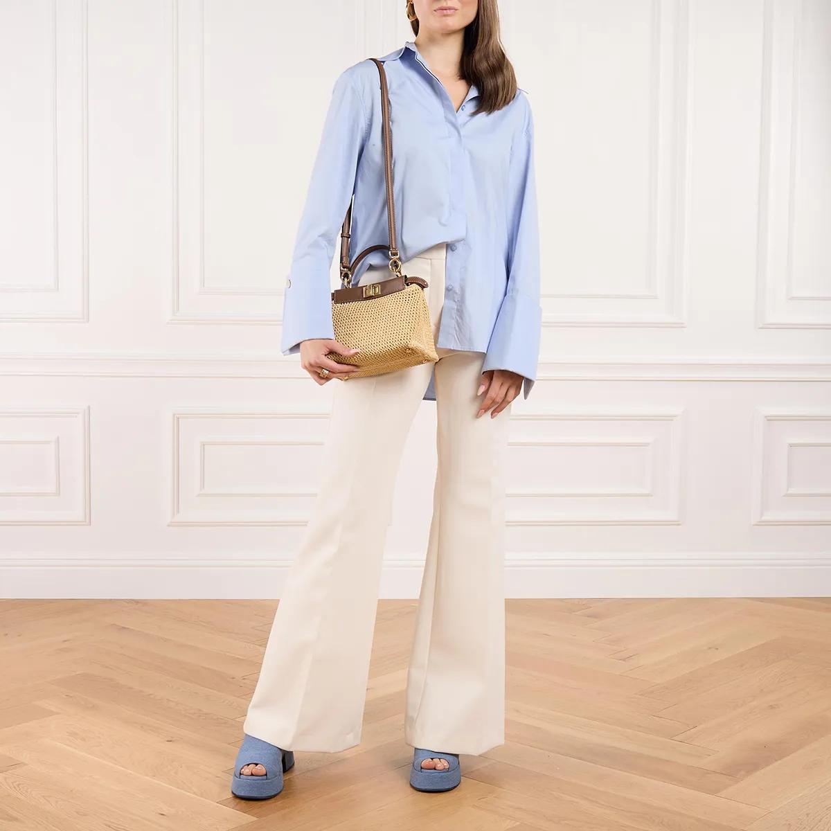 Fendi Crossbody bags Peekaboo Minibag in bruin