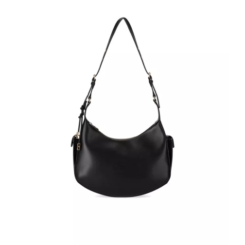 GANNI Black Large Shoulder Bag Black Schultertasche