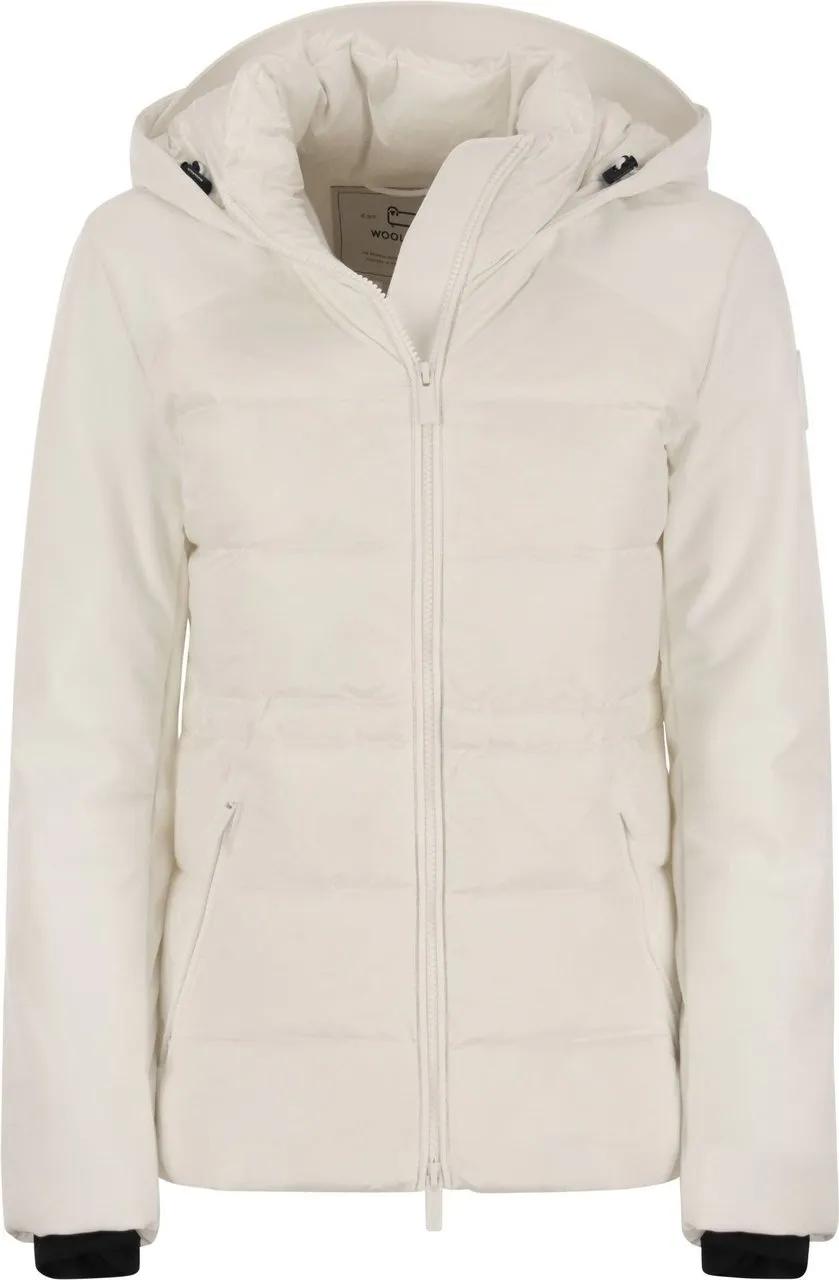 Thumbnail - Woolrich - Coats Natural White - Größe S - weiß