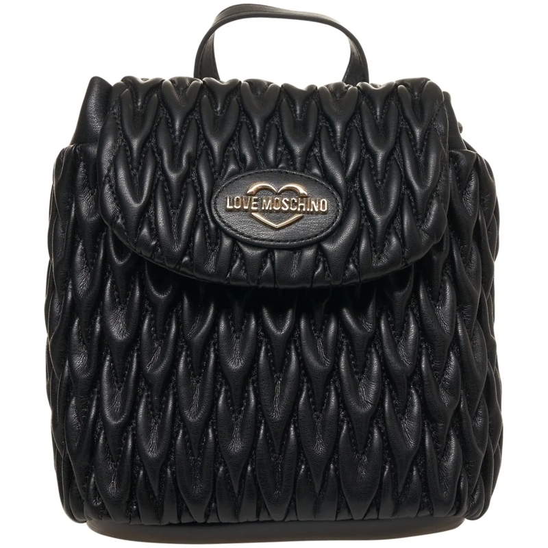 Love Moschino Sac à dos Quilted backpack schwarz