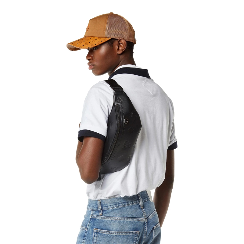 MCM Gürteltasche Fursten Eb Mn Lth Belt Bag Med Bk Black(Image 3)