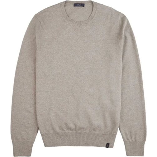 Fay  Sweaters Natural Neutral none