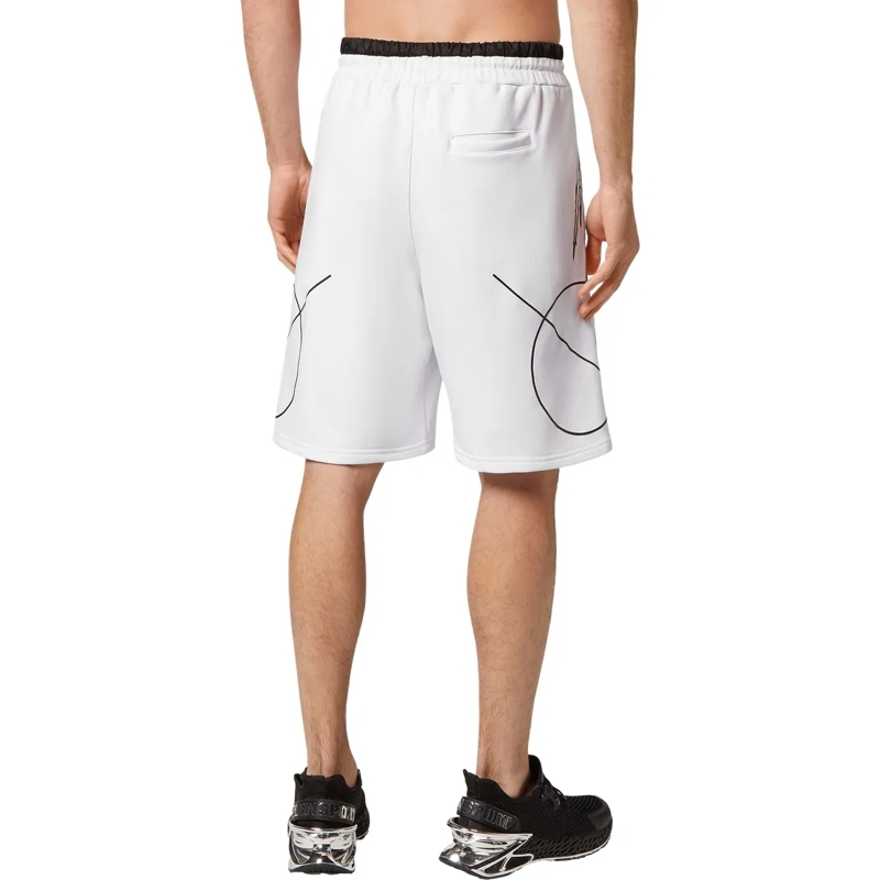 Plein Sport Shorts Shorts Scratch weiss(Image 2)