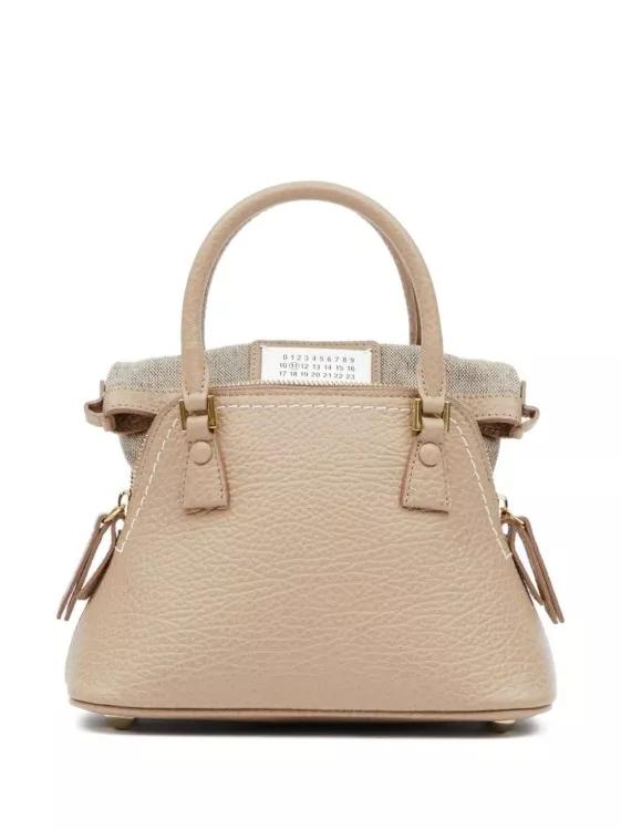 Maison Margiela Tote - Archive Beige Grained Tote Bag - Gr. unisize - in Beige - für Damen