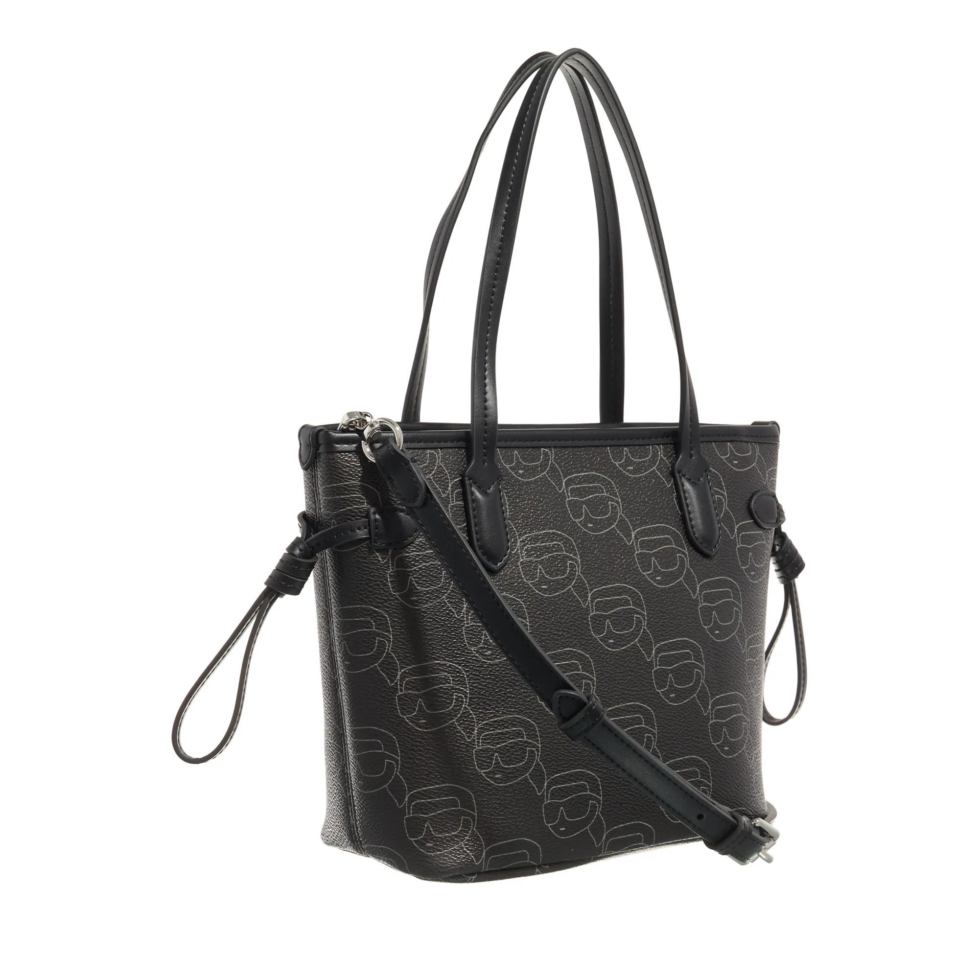 Karl Lagerfeld Crossbody bags Ikon Mono Cc Sm Tote in zwart
