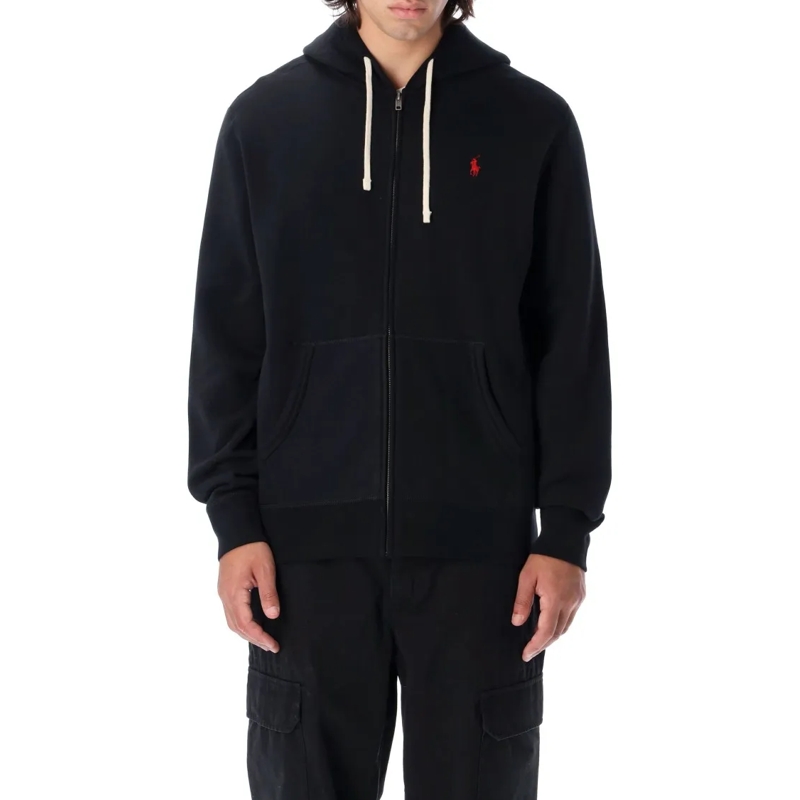 Polo Ralph Lauren  Classic Zipped Hoodie Black