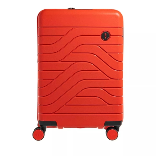Bric's Trolley 4W. 55 Cm.Expandable Rosso Rolkar