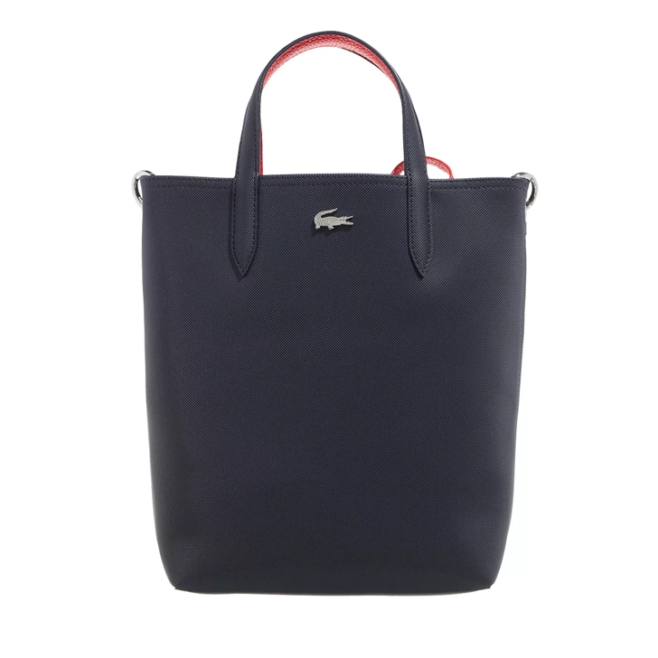 Lacoste vertical hot sale shopping bag