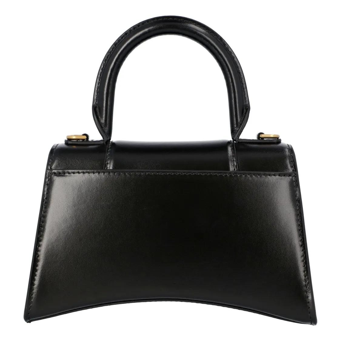 Balenciaga Hobo bags Black Hourglass Xs Handbag in zwart