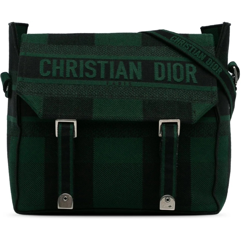 Christian Dior Schultertasche Diorcamp Messenger Bag grün