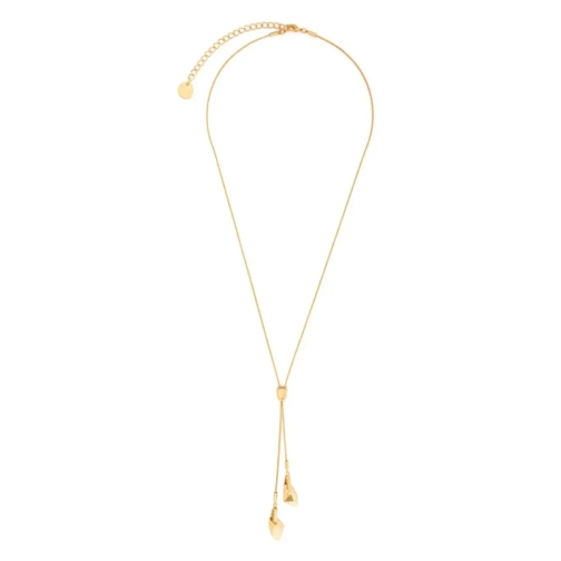 Tom Ford Gold Lariat-Chain Necklace Gold Mittellange Halskette