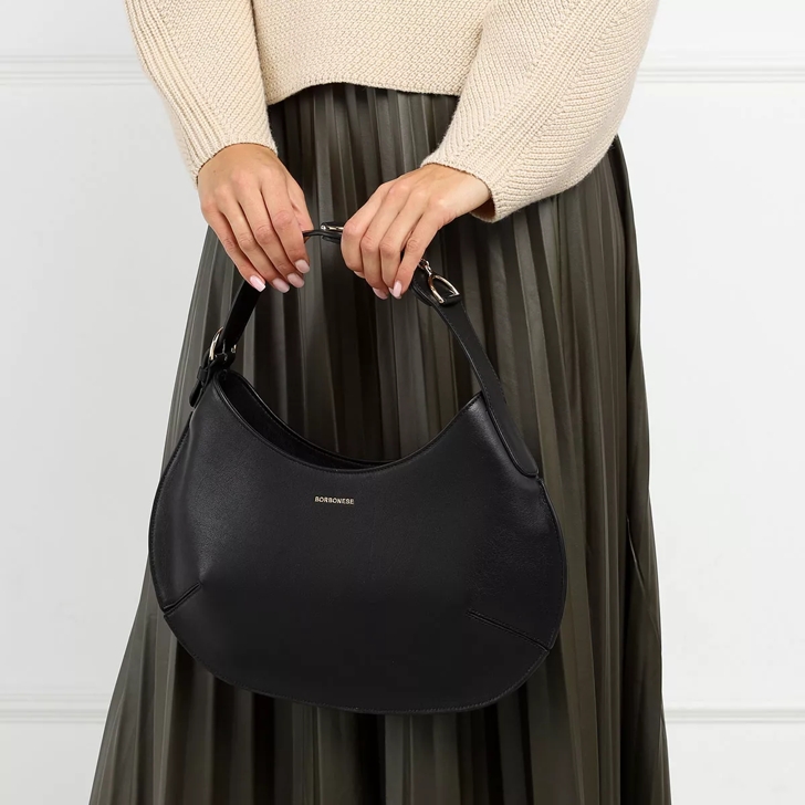 Borbonese best sale hobo medium