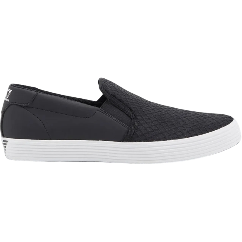 Emporio Armani Low-Top-Sneaker Sneaker slip on nera schwarz