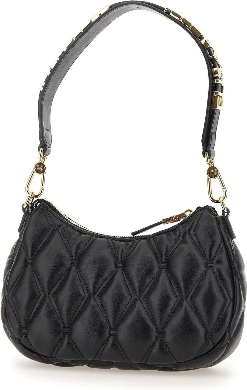 Elisabetta Franchi Hobo bags Black in zwart